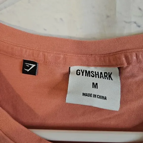 Gymshark Women's Bold Drop Arm Tank Pink Size M Fitness Sleeveless Top - Picture 4 of 5